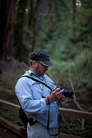 Barry at Muir Woods