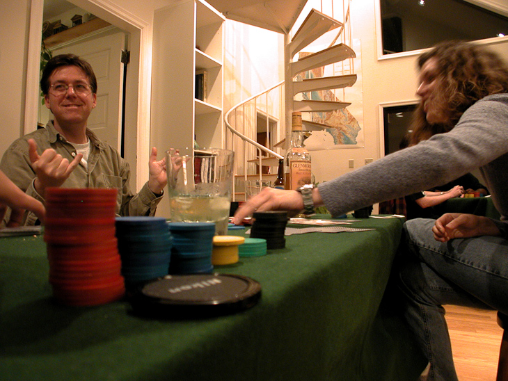 Ken and Karin, Poker! photo