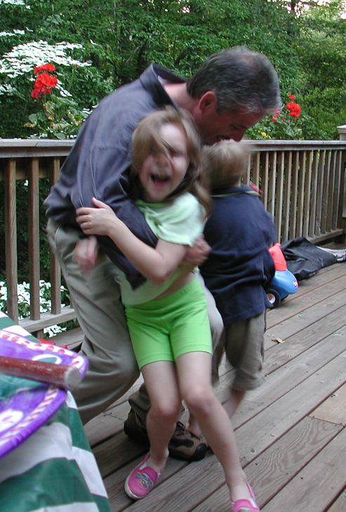 Trapped by a monster, Hart Family photo