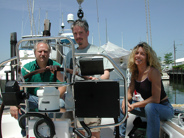 Joe, JK and Ellen, The Forza photo