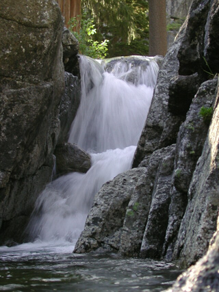 Granite Slot, Trinity Alps photo