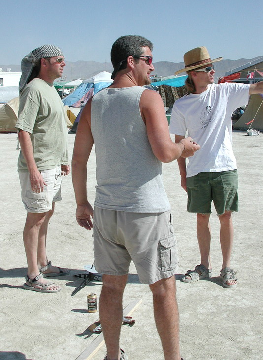 Rocket Launch, Burning Man photo