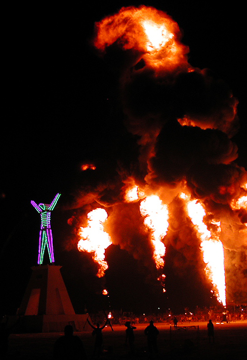 Pre-burn Festivities, Burning Man photo