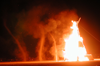 Dust Devils, Burning Man photo