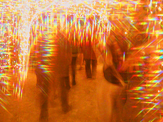 Light Tunnel, Burning Man photo