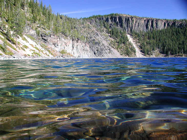 Cleetwood Cove, Crater Lake photo