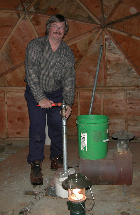 Dave & Water Pump, Idaho photo