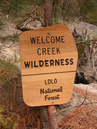 Welcome Creek Wilderness, Montana photo