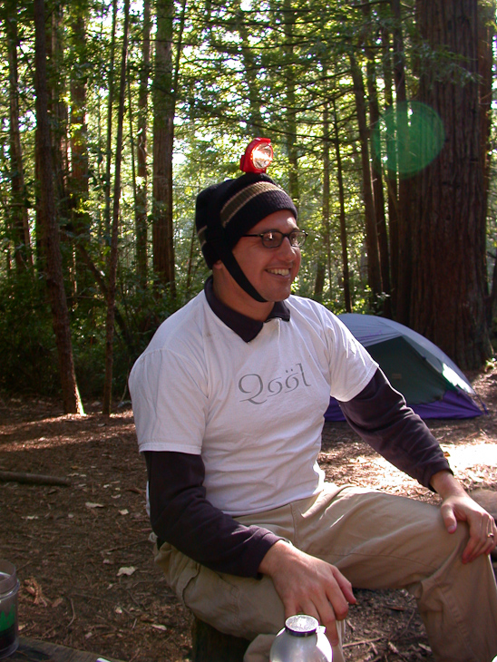 Headlamp, Butano Backpacking photo