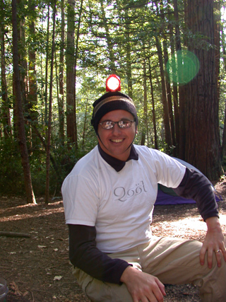 Headlamp, Butano Backpacking photo