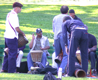 Lunch in the Park, A Day In the Life of John photo