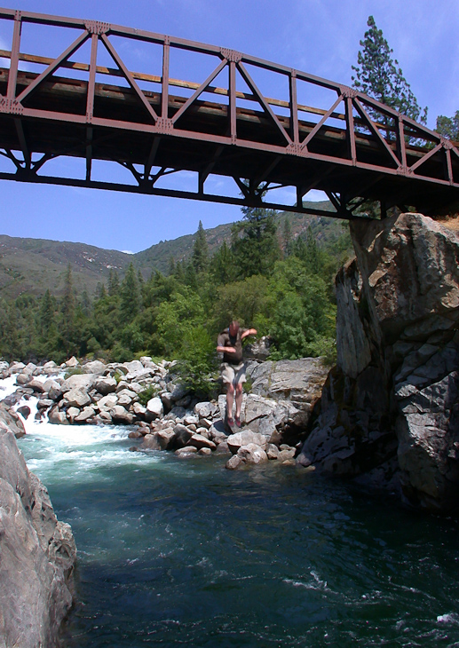 George off the Bridge, Wildcat photo