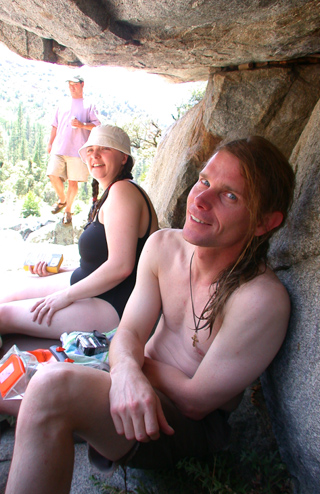 On the big rocks, Wildcat photo