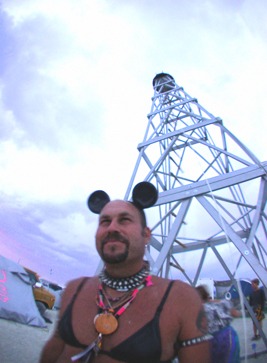 Pinky, Burning Man 2002 photo