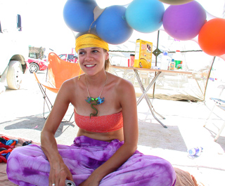 Cornelia, Burning Man 2002 photo