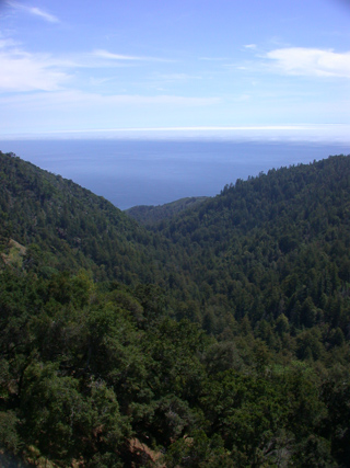 View from Goat Camp, Ventana Wilderness photo