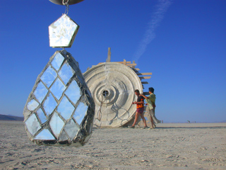 The Giant Chandelier, Burning Man photo