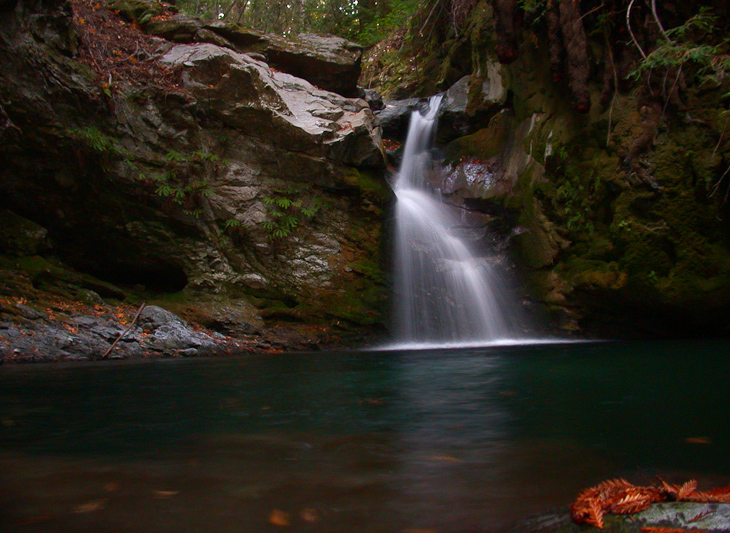 Waterfall near Pico Blanco Camp, Pico Blanco photo