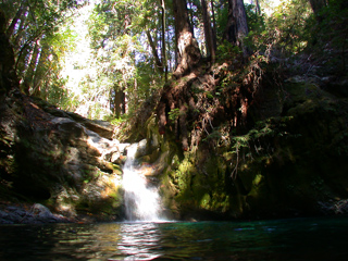 Waterfall near Pico Blanco Camp, Pico Blanco photo