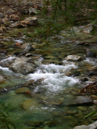 Big Sur Sykes Hot Springs. Big Sur River