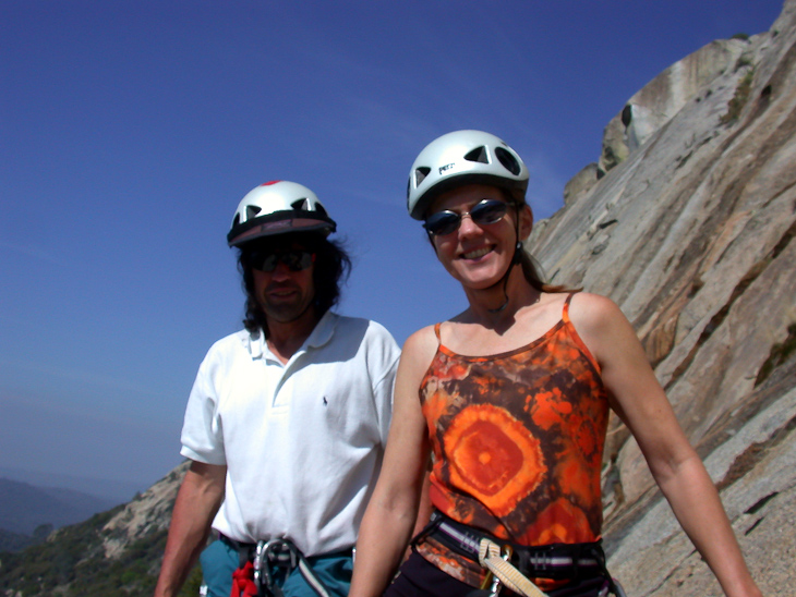 Steve and Nancy, Tollhouse Rock photo