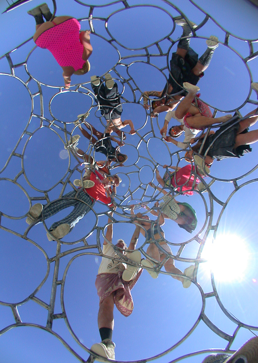 Jungle Gym, Burning Man photo