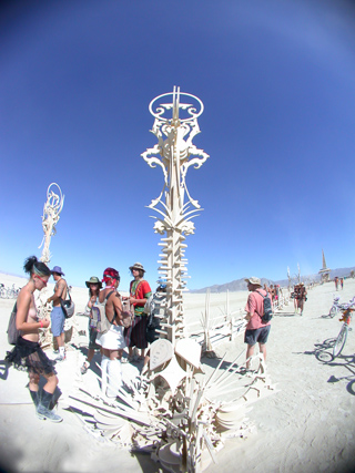 Gateway to the Temple, Burning Man photo