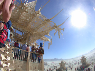 Temple, Burning Man photo