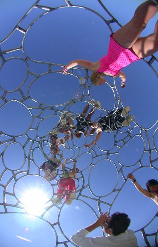 Jungle Gym, Burning Man photo