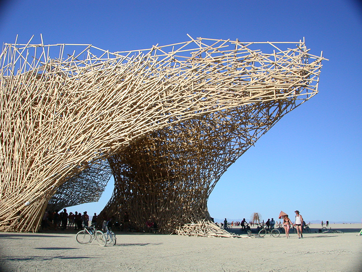 The Belgian Waffle, Burning Man photo