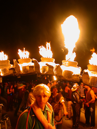 The Serpent, Burning Man photo