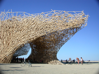 The Belgian Waffle, Burning Man photo