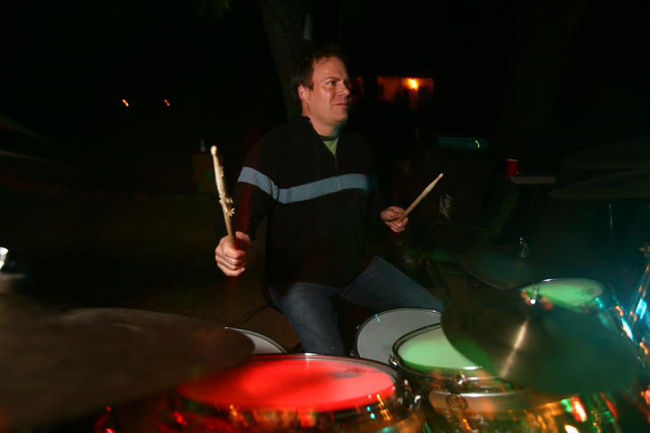 Dickie on Drums, Brett and Caitlin's Wedding photo