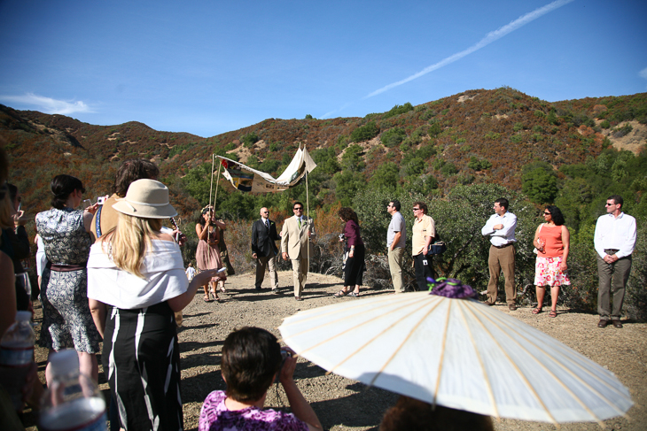 The Procession, Brett and Caitlin's Wedding photo