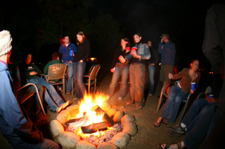 Fire Ring, Brett and Caitlin's Wedding photo