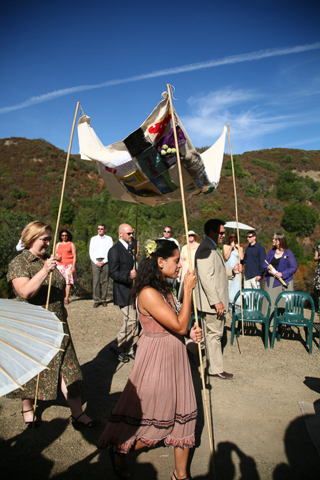 The Procession, Brett and Caitlin's Wedding photo