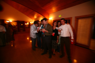 Singing, Brett and Caitlin's Wedding photo