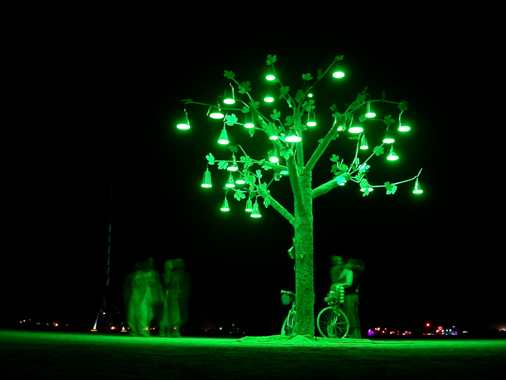 The Green Tree, Burning Man photo