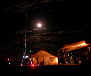 Back at Camp, Burning Man photo