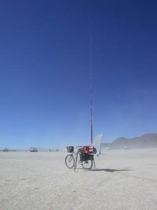 Rocket Bike, Burning Man photo