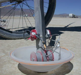 Landing Gear, Burning Man photo