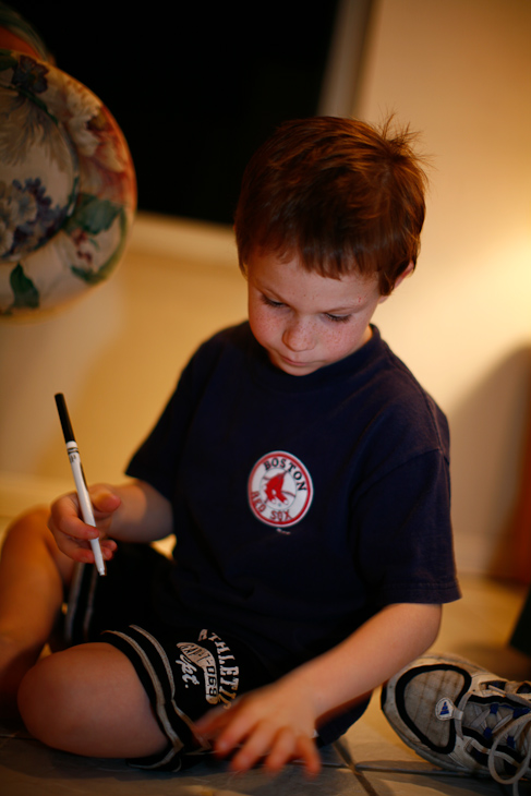 Sean Writing, Christmas on Marco Island photo