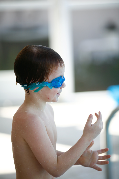 Sean Swimming, Christmas on Marco Island photo