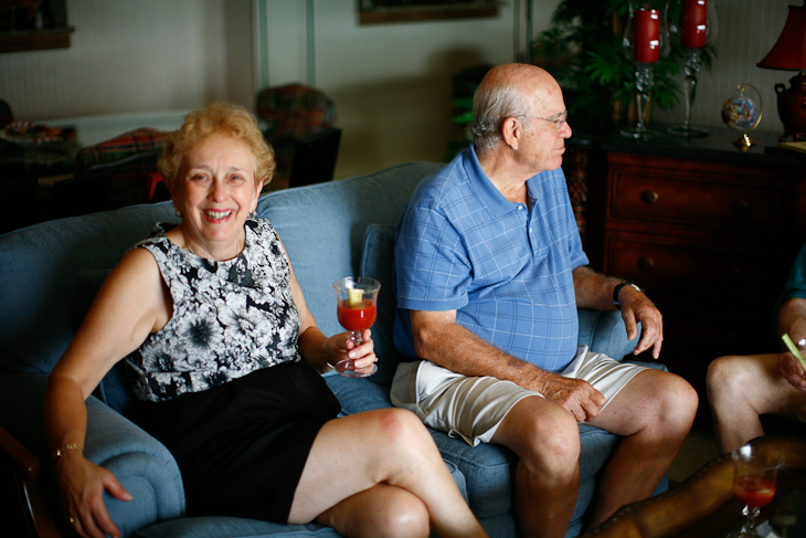 Aunt Marguerite and Uncle Sam , Christmas on Marco Island photo