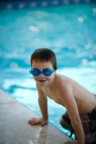 Sean Swimming, Christmas on Marco Island photo