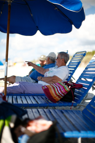 Beach Chairs, Christmas on Marco Island photo