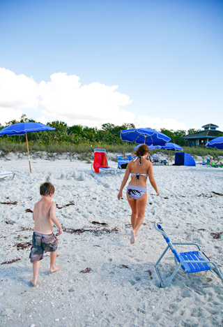 Sean and Suzanne, Christmas on Marco Island photo