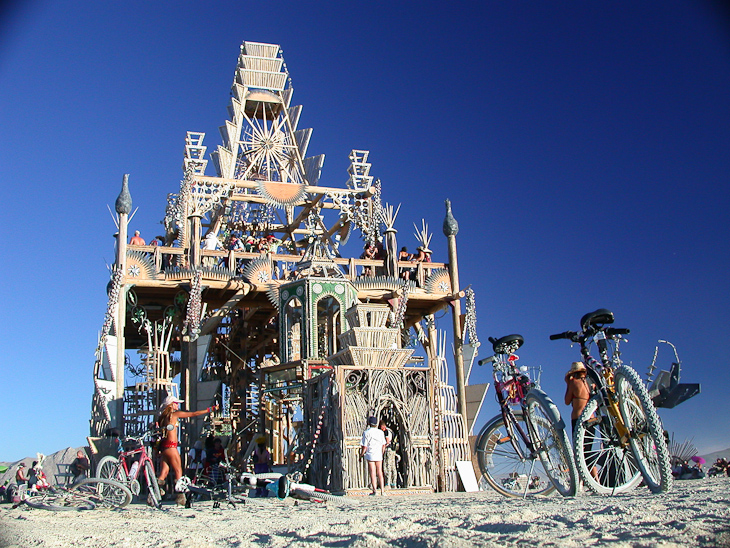 The Temple, Burning Man photo