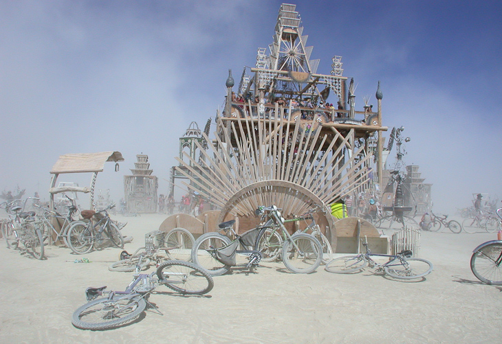 Temple, Burning Man photo