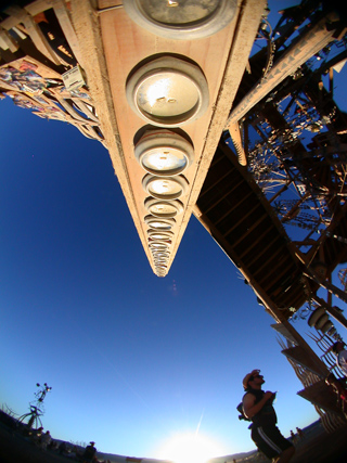 Temple, Burning Man photo